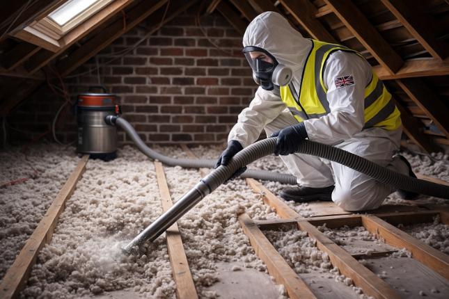 Loose Fill Insulation Removal